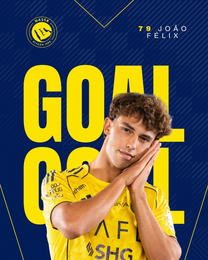 皇冠体育手机版-降维打击！26岁菲利克斯沙特联送出11次助攻，此外0点球轰15球